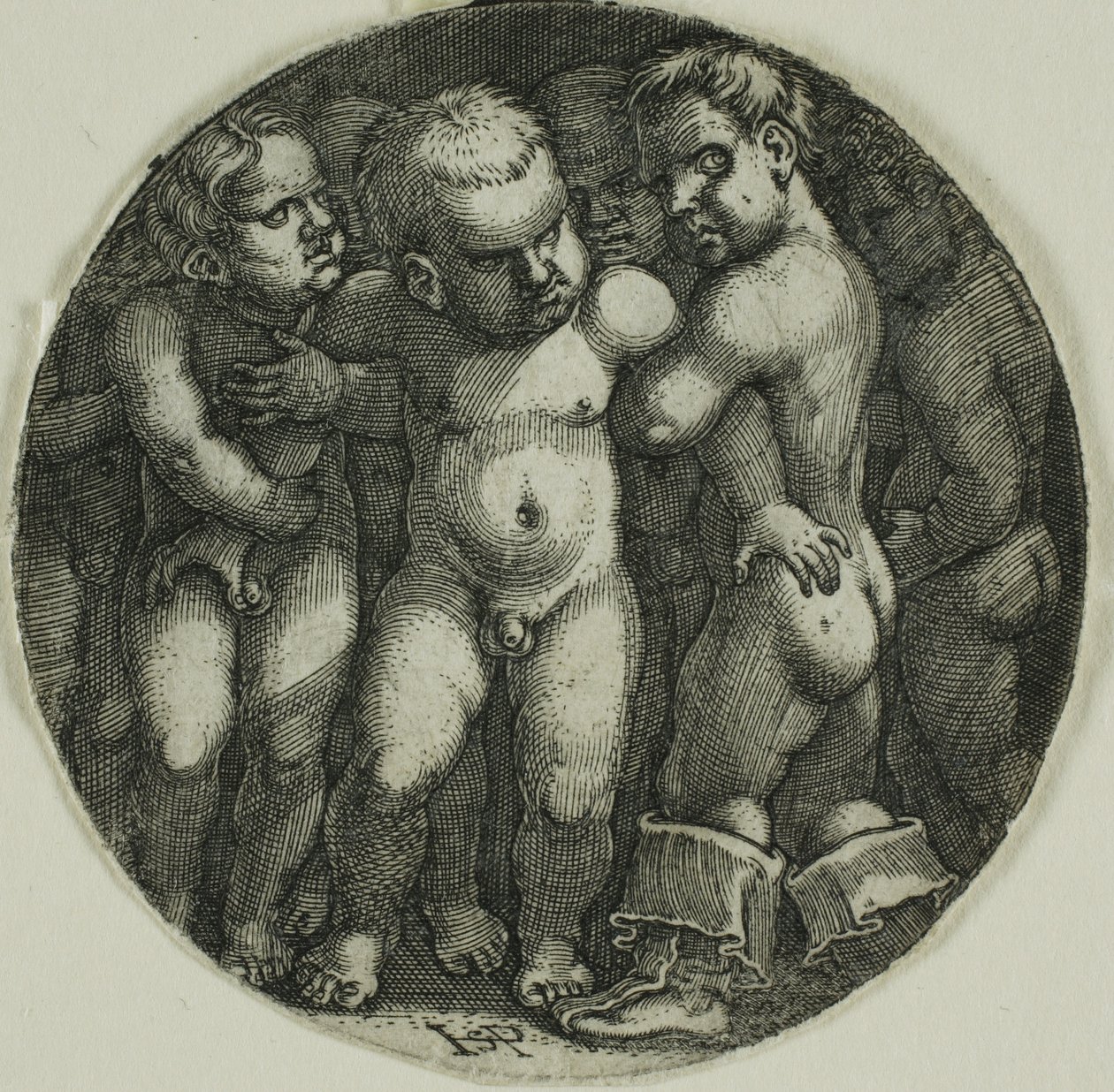Acht Jungen von Hans Sebald Beham