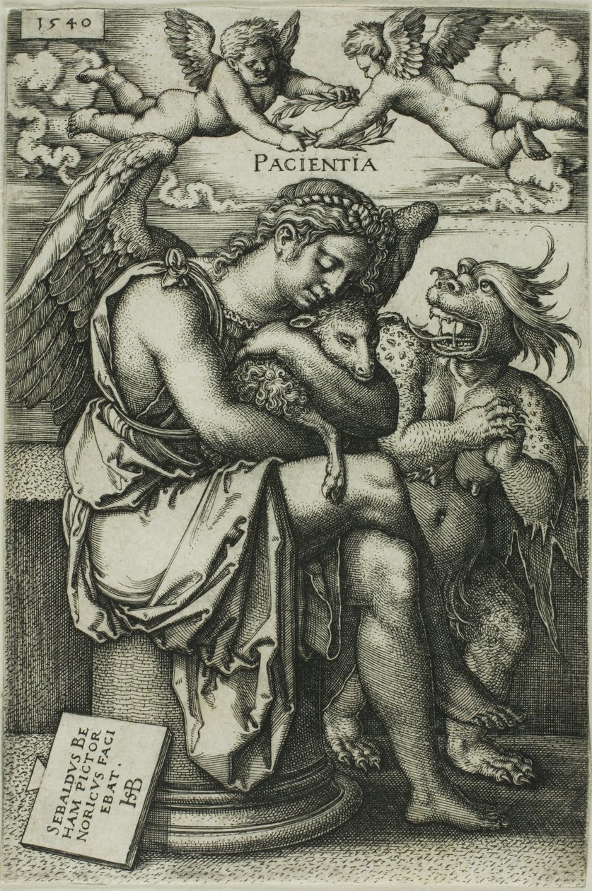 Geduld von Hans Sebald Beham