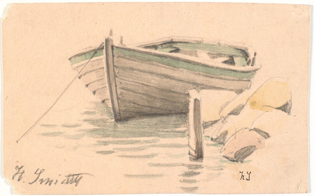 Ein Ruderboot von Hans Smidth