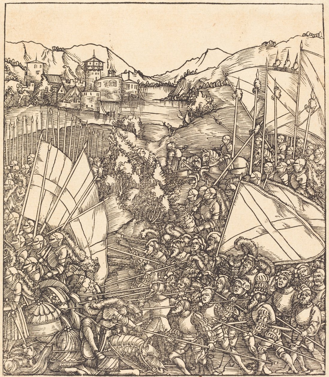 Der Krieg in Hennegau von Hans Springinklee
