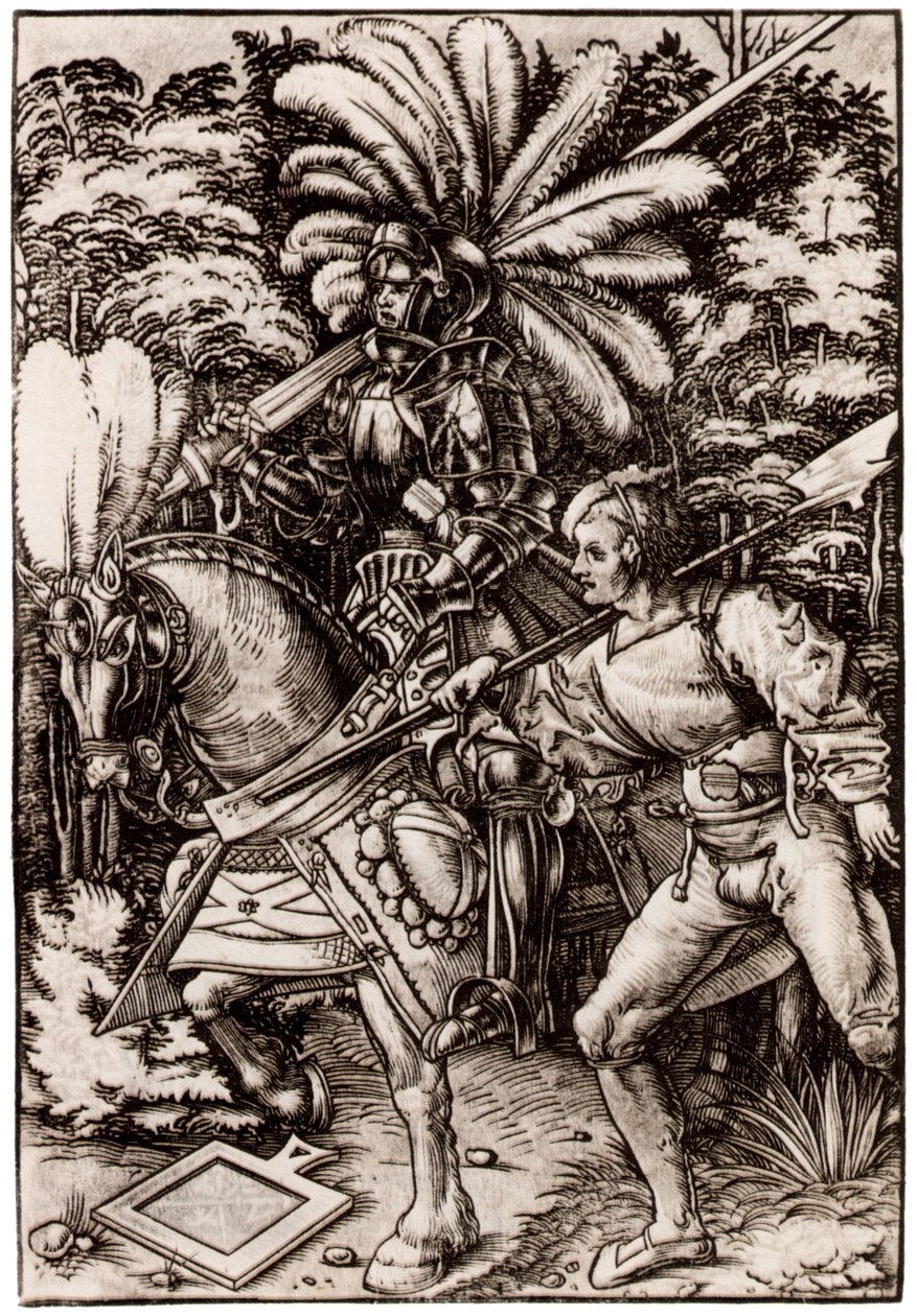 Ritter und Hellebardier von Hans Wechtlin