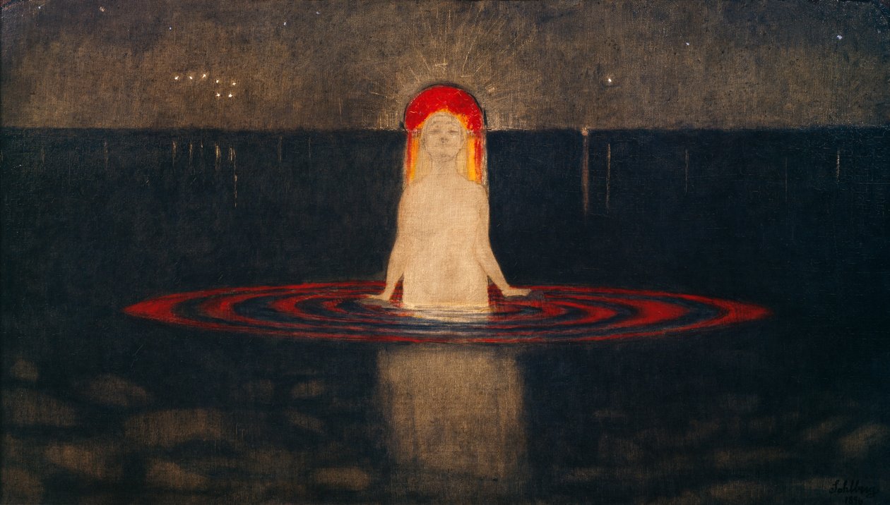 Meerjungfrau von Harald Oscar Sohlberg