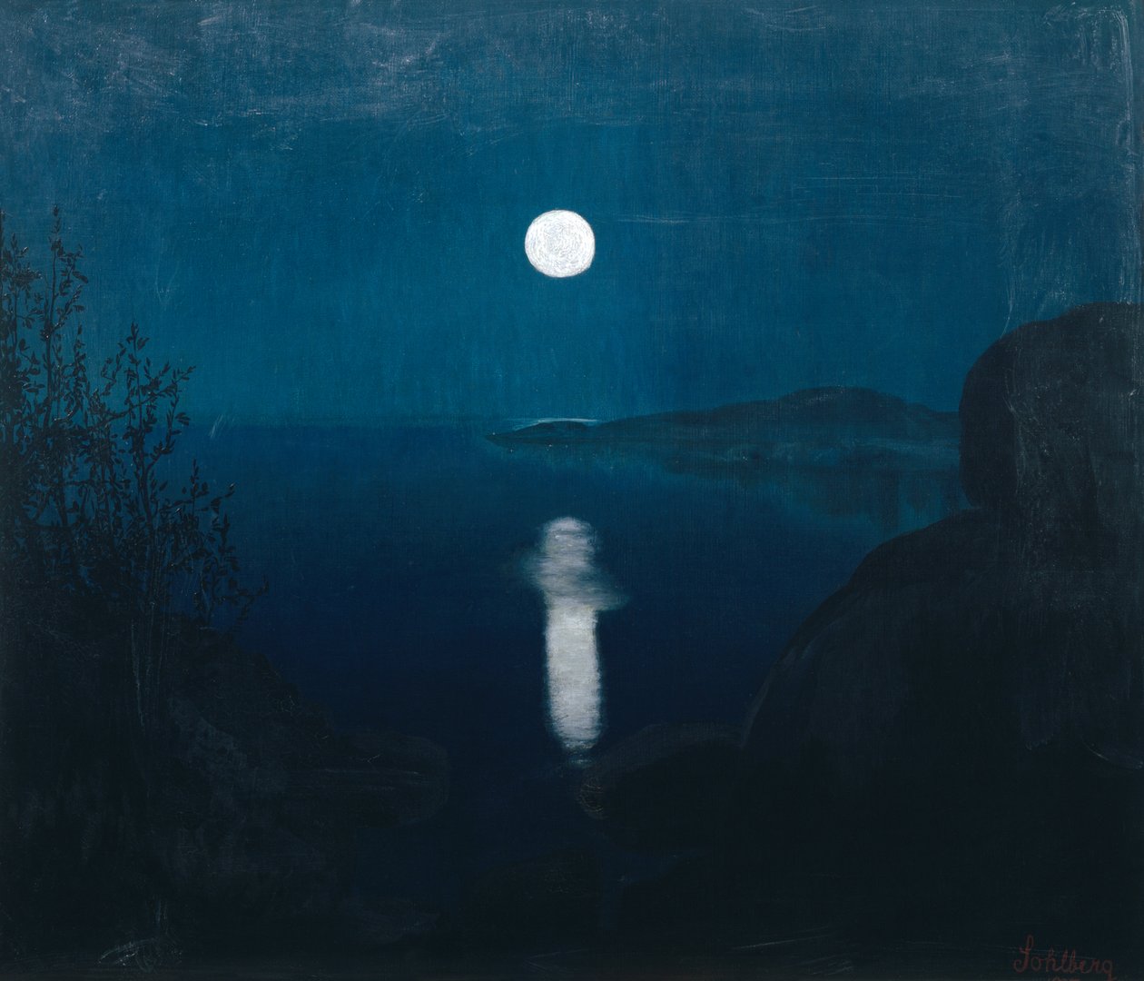 Mondlicht von Harald Oscar Sohlberg