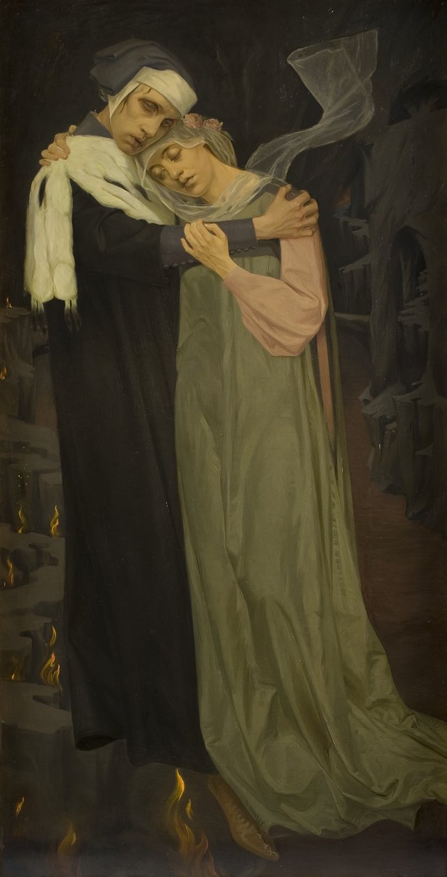 Paolo und Francesca von Harald Slott Møller