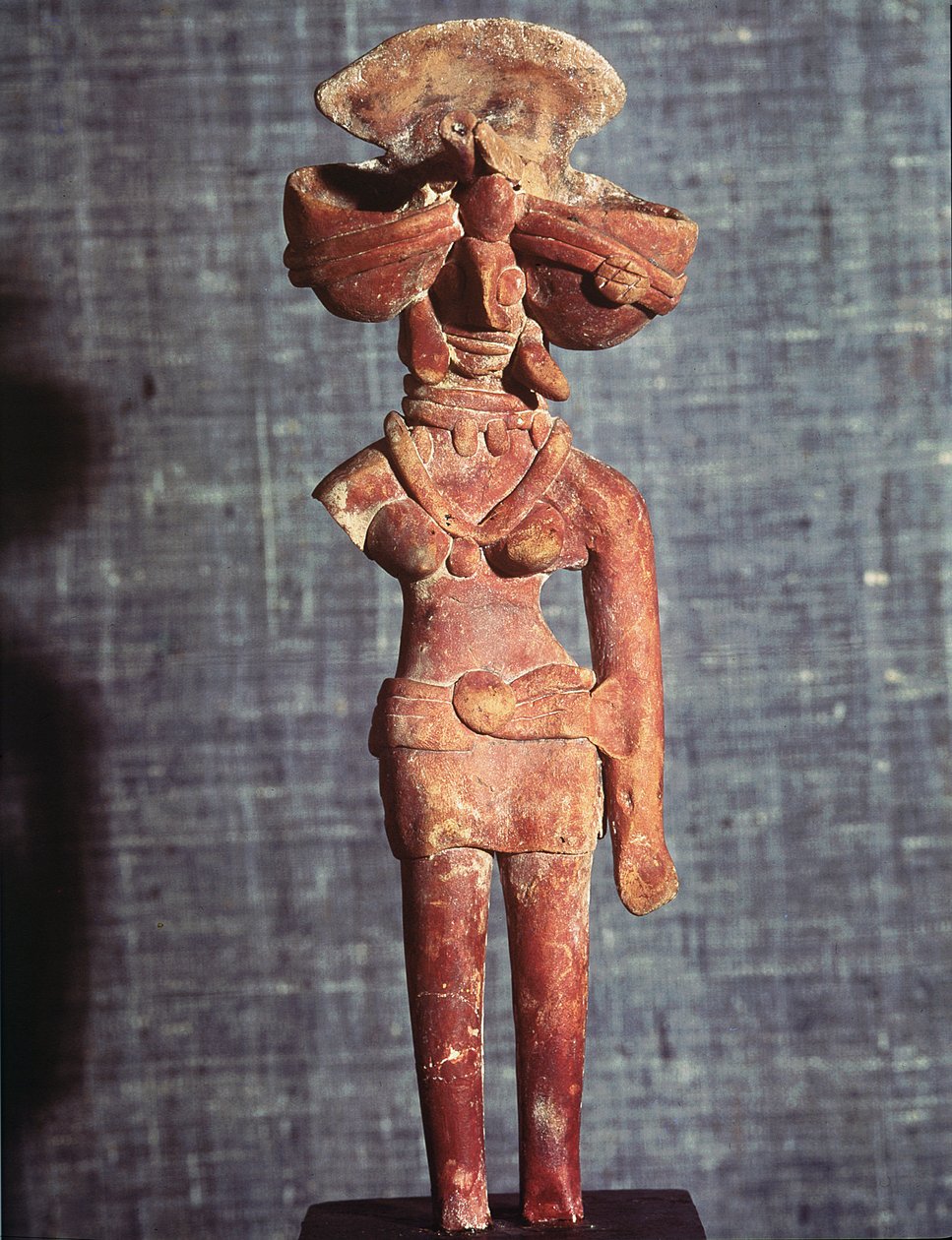 Figur einer Muttergöttin, aus Mohenjo-Daro, Industal, Pakistan, 3000-1500 v. Chr. von Harappan