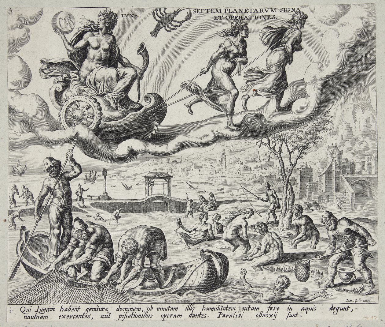 Luna, der Mond von Harmen Jansz. Muller