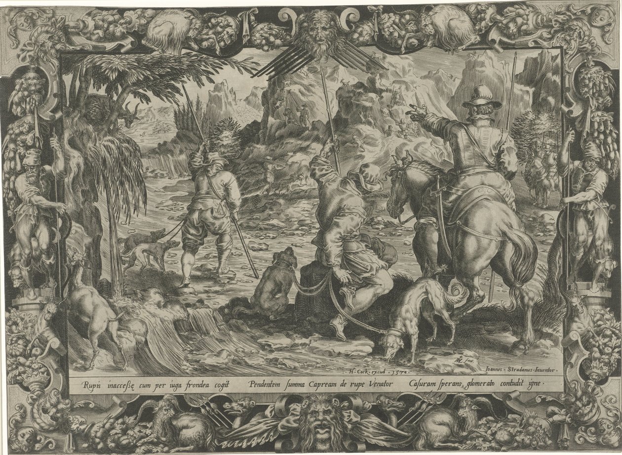 Steinbockjagd von Harmen Jansz Muller