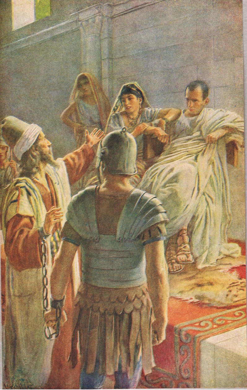 St. Paulus und Felix von Harold Copping