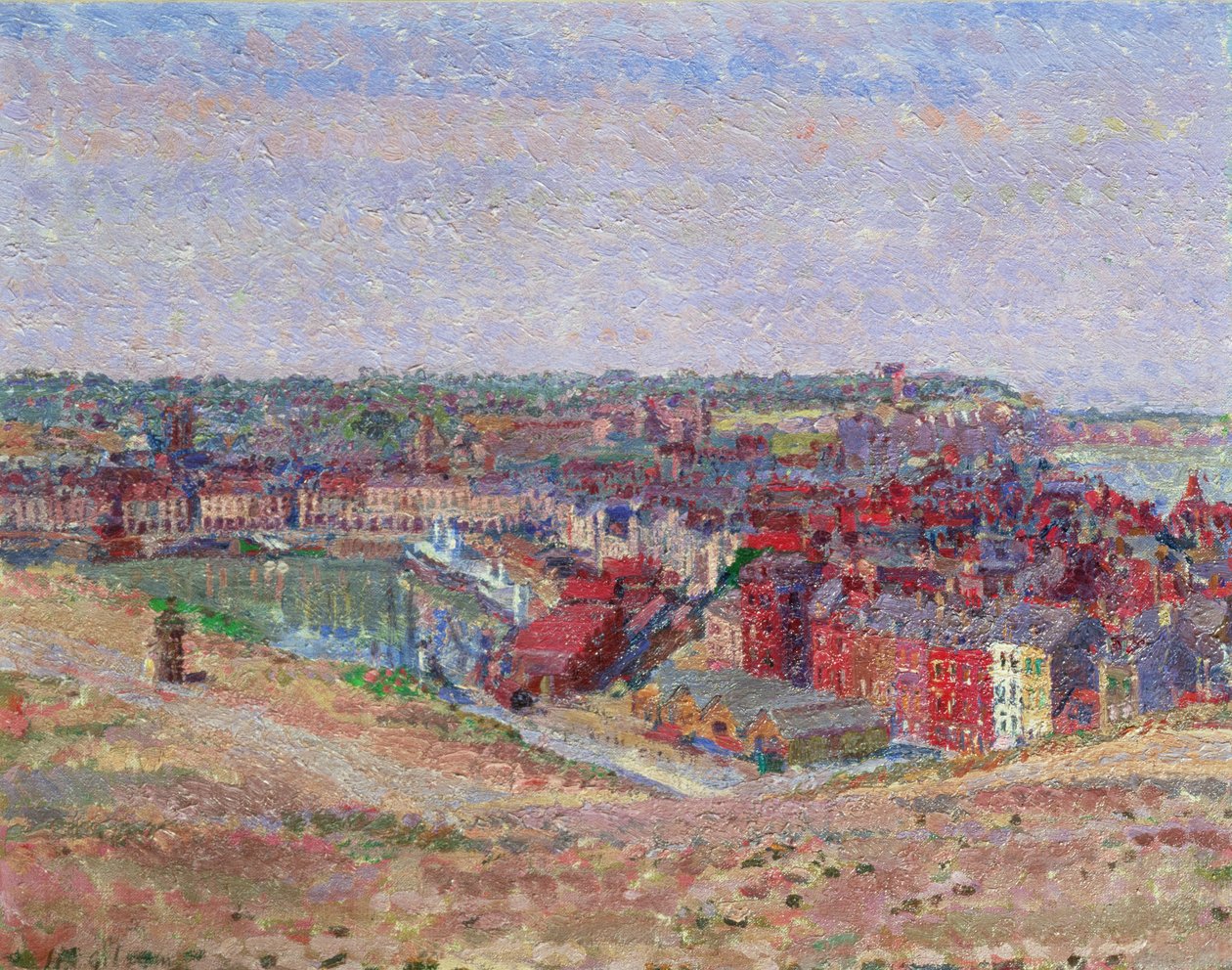 Dieppe, ca. 1911 von Harold Gilman