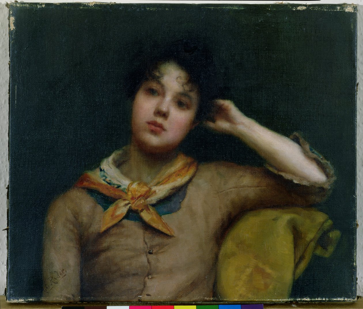 Studie einer jungen Frau von Harriet E. Ryder