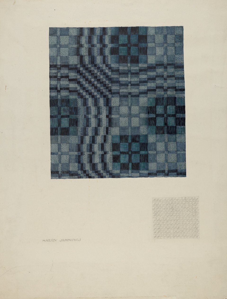 Bettdecke von Harry Jennings