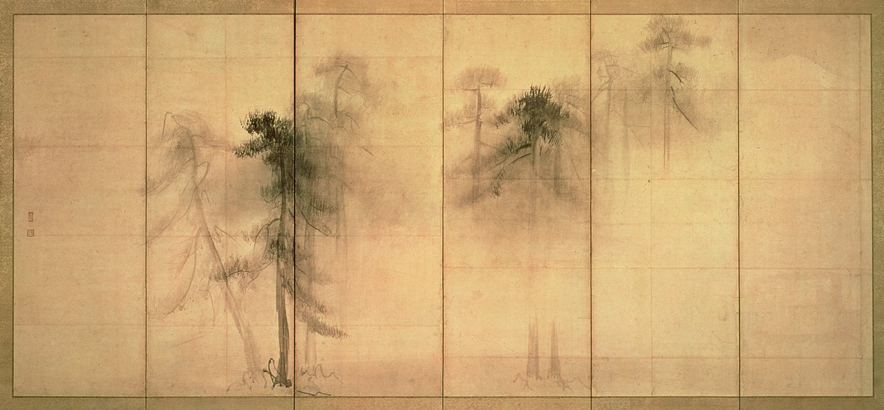 Der Wald der Kiefern von Hasegawa Tohaku
