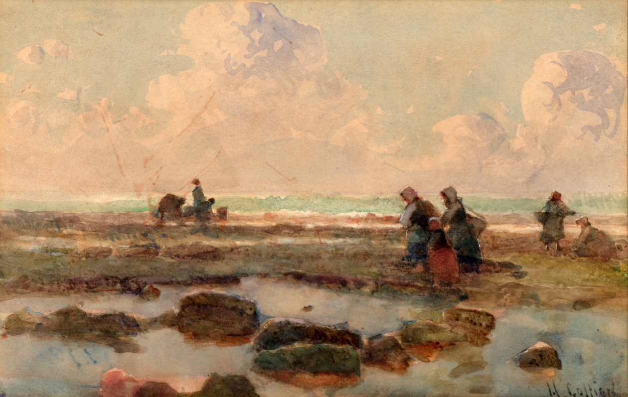 Garnelenfischen von Hector Caffieri
