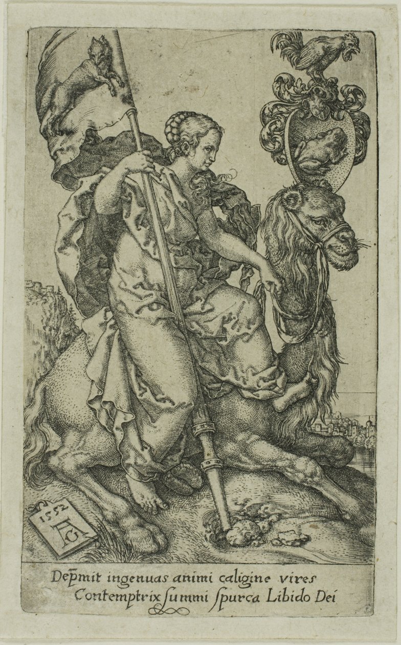 Lust, aus den Lastern von Heinrich Aldegrever