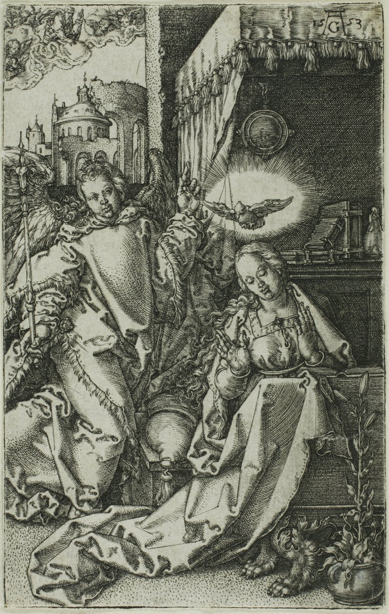 Die Verkündigung von Heinrich Aldegrever