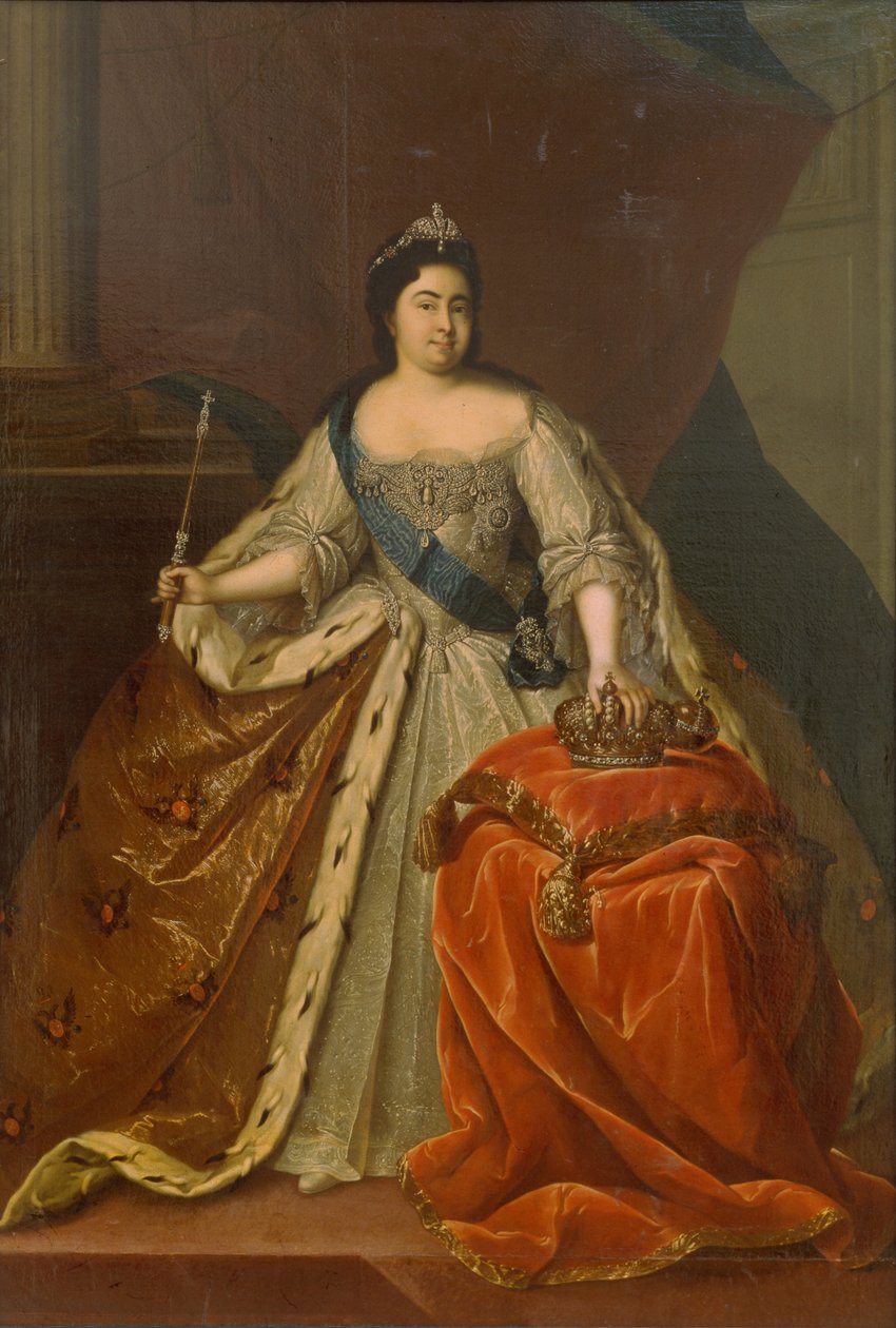 Porträt von Kaiserin Katharina I. 1684-1727 von Heinrich Buchholz