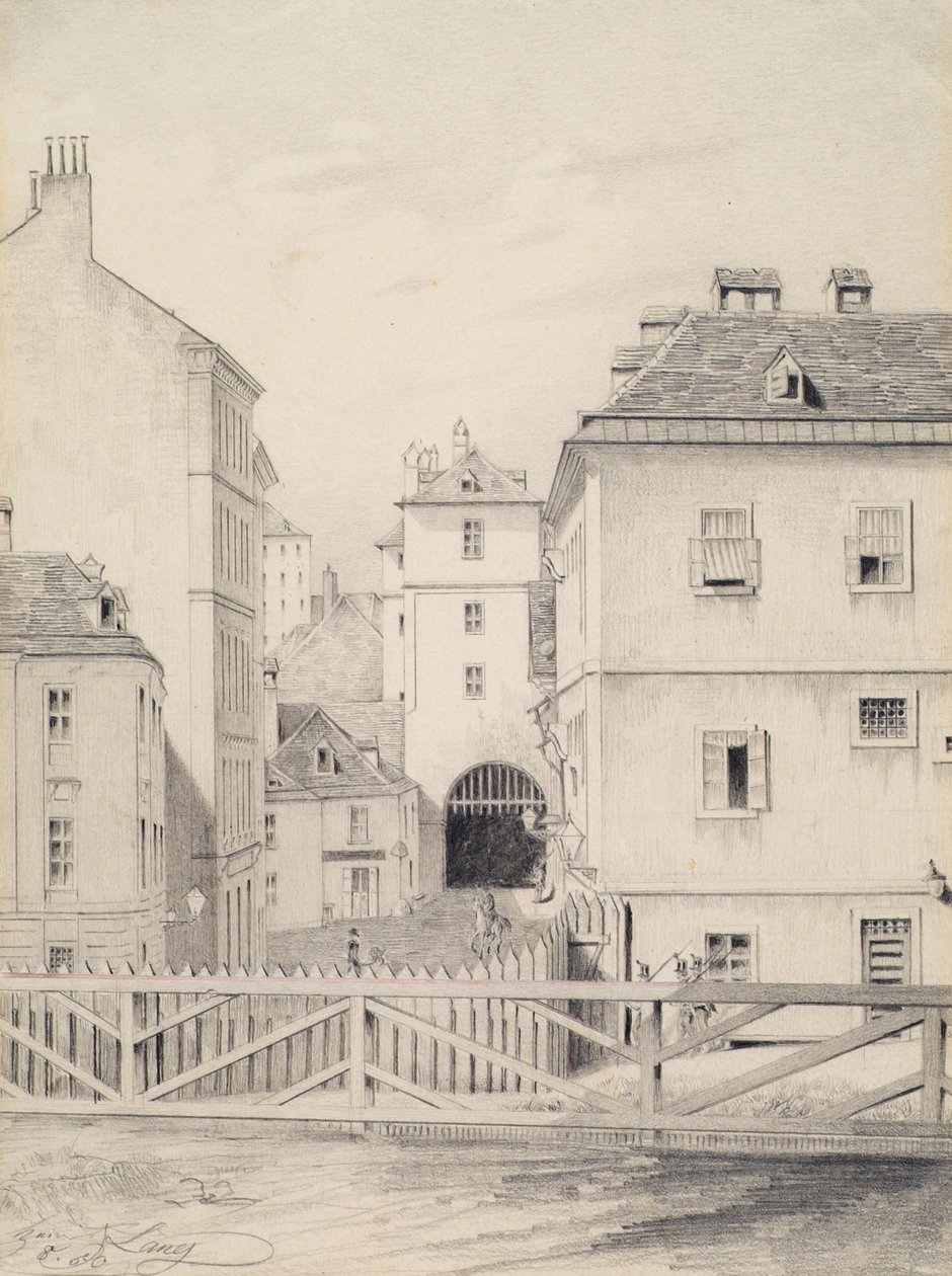 Das Neutor in Wien von Heinrich Lang