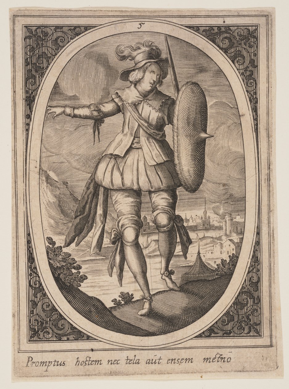 Platte 5 aus Militärfiguren von Heinrich Ulrich