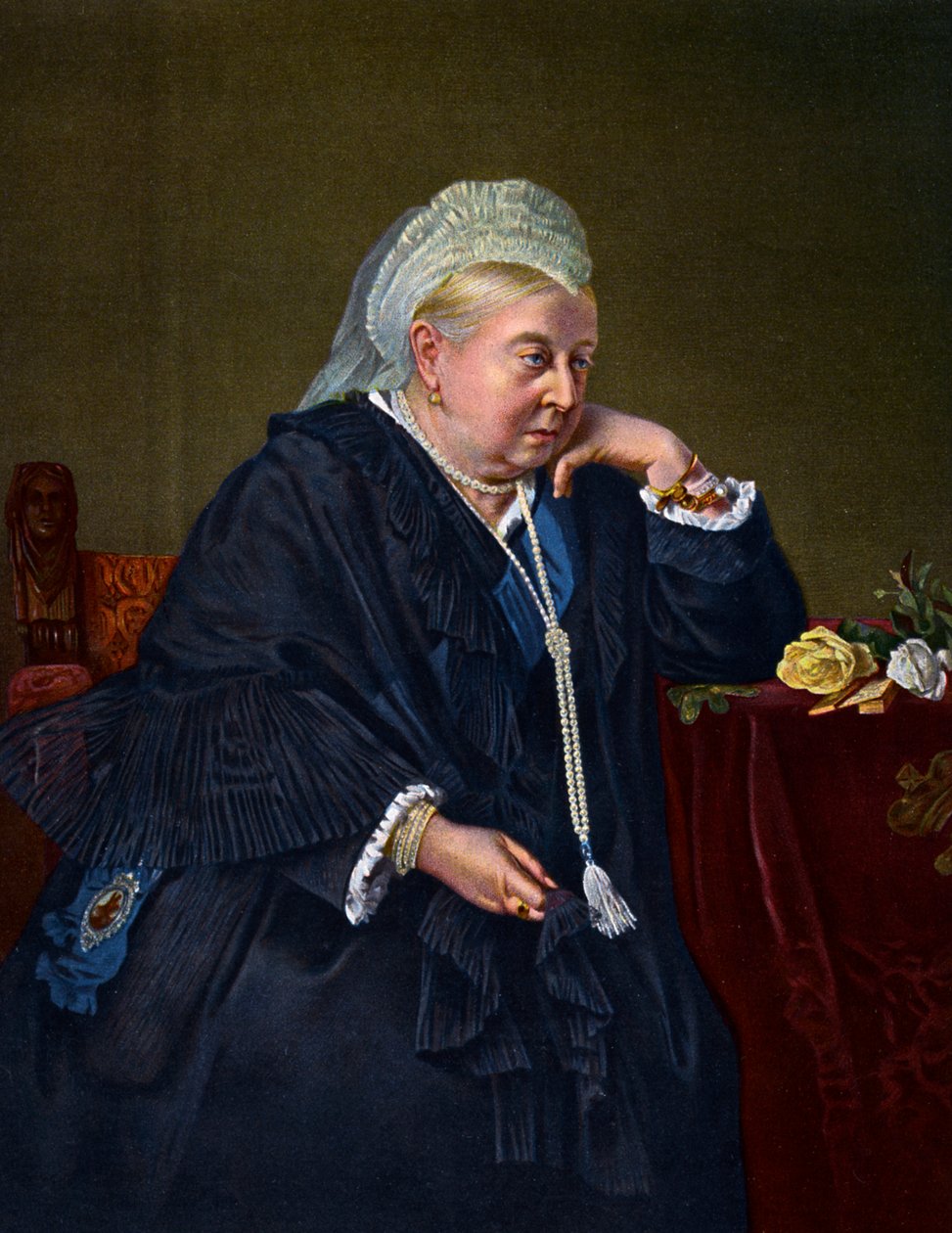 Königin Victoria im Jahr 1899, 1901 von Heinrich von Angeli
