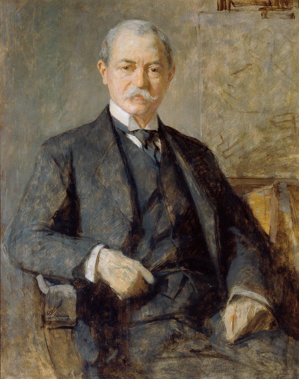 Selbstporträt von Heinrich von Angeli