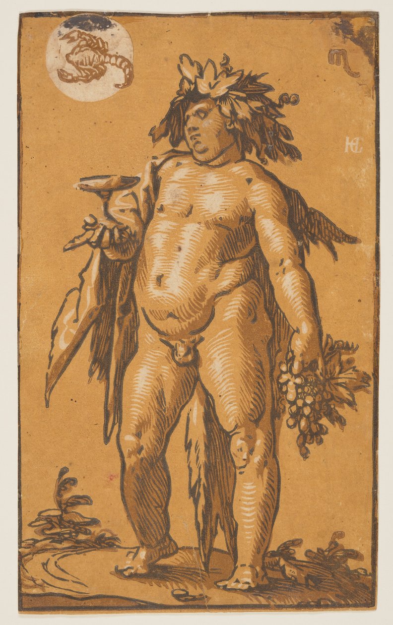 Bacchus von Hendrick Goltzius