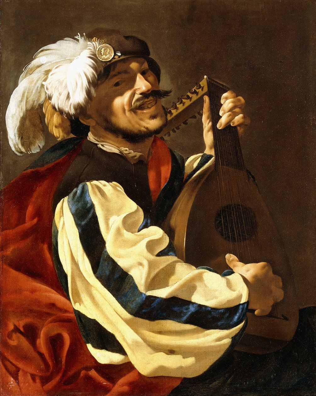 Ein Lautenspieler von Hendrick ter Brugghen