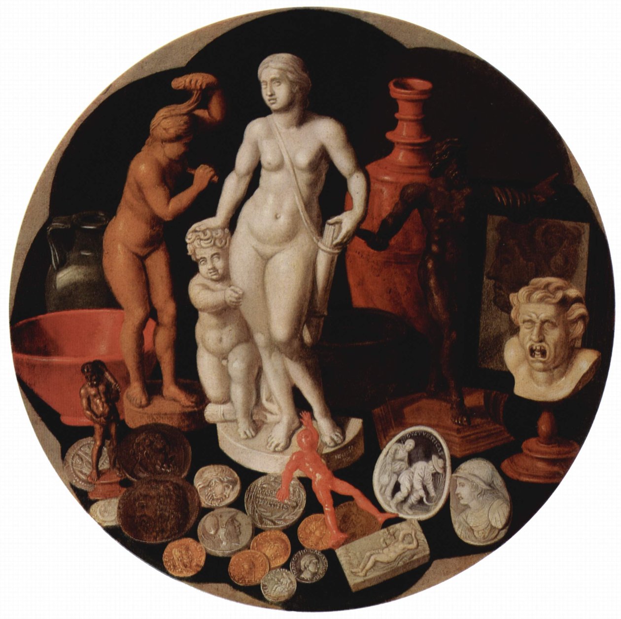 Stilleben mit Raritätensammlung von Hendrik van der Borcht the elder