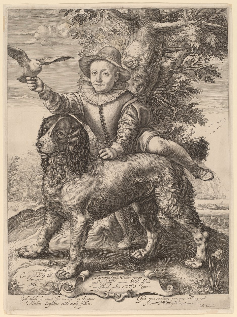 Frederik de Vries von Hendrik Goltzius