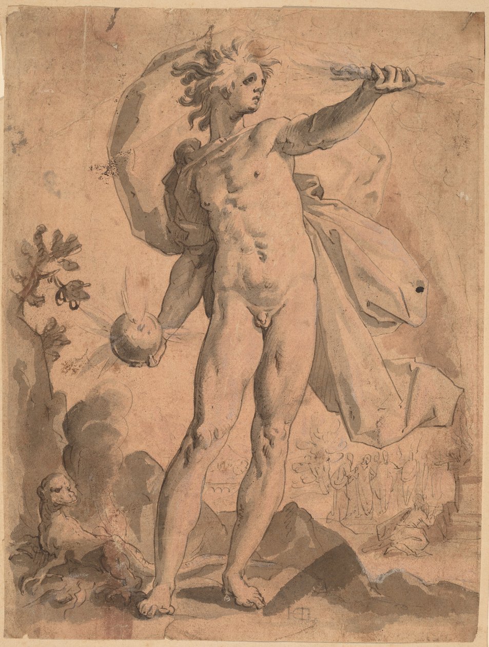 Ignis von Hendrik Goltzius