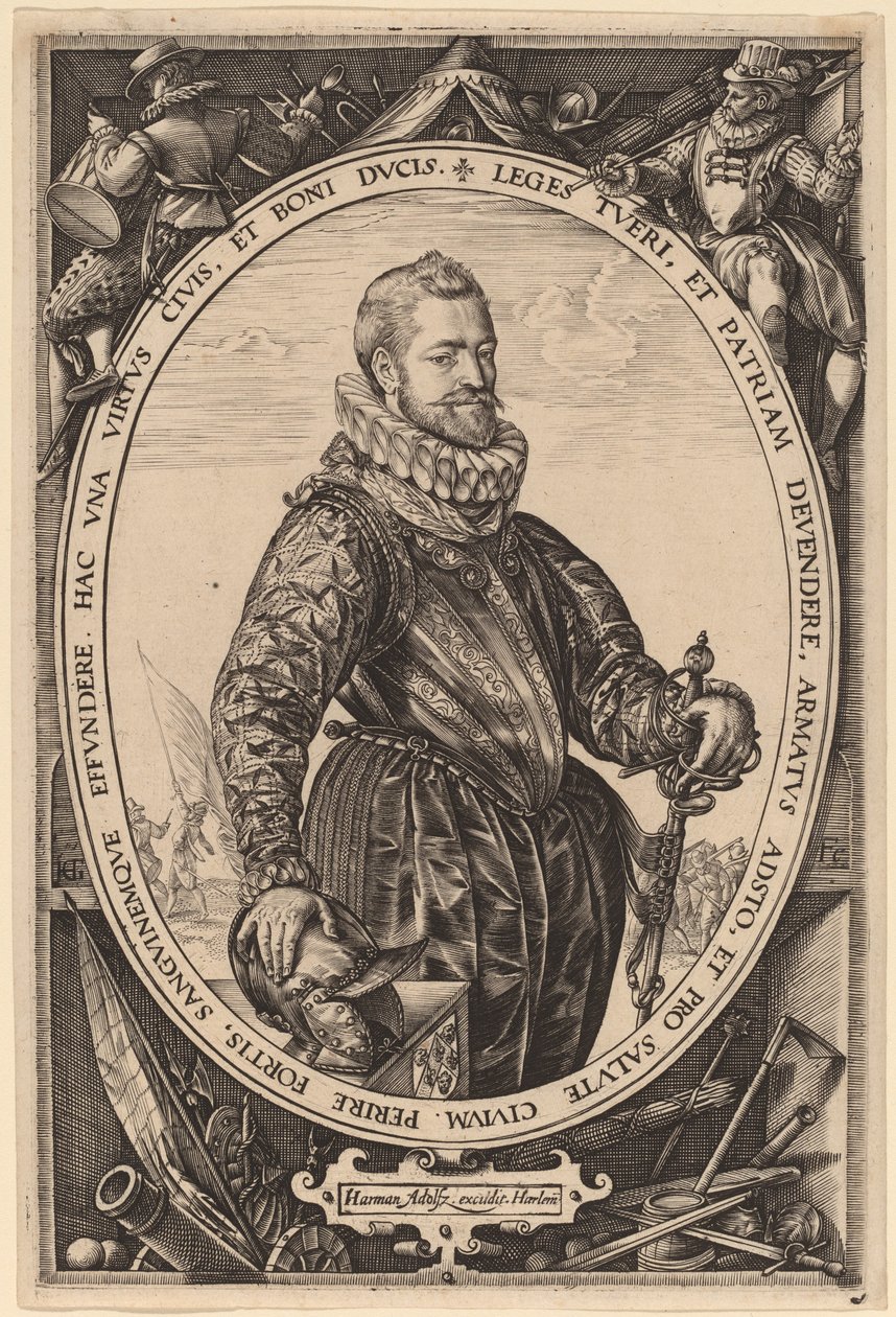 Jacques de la Faille von Hendrik Goltzius