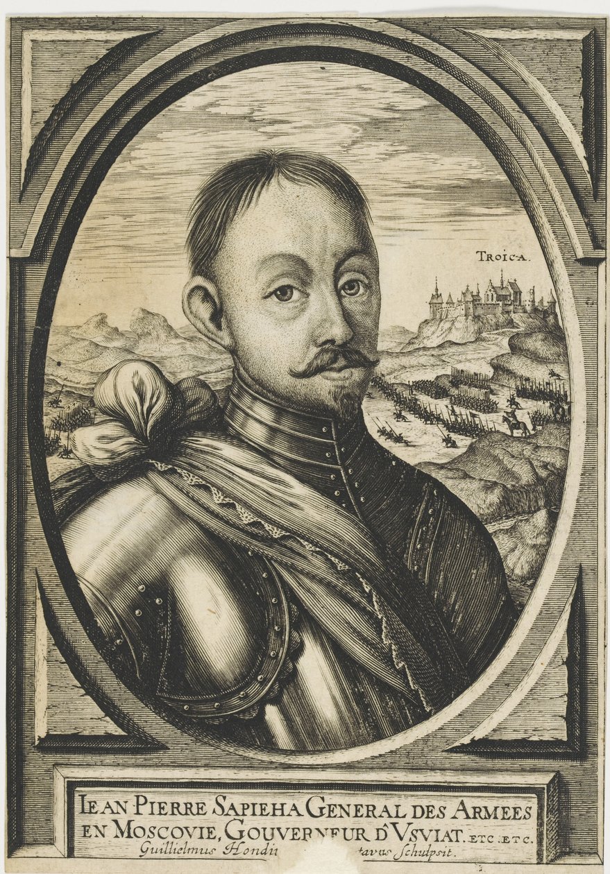 Jan Piotr Sapieha 1569-1611 von Hendrik Hondius the Elder