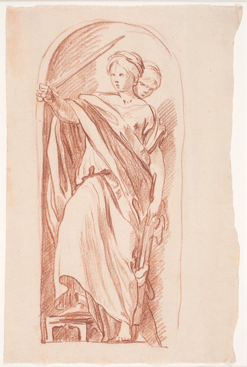 Judith. (Studie nach Skulptur) von Hendrik Krock