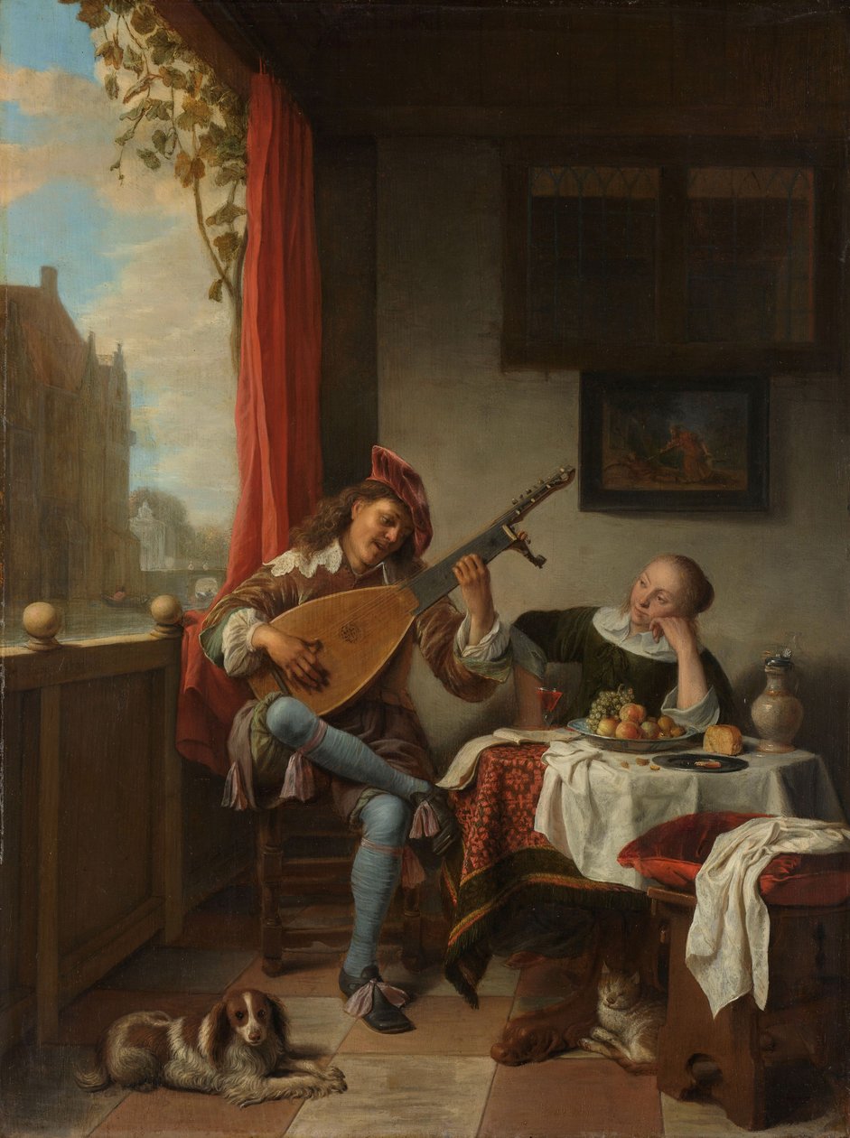Der Lautenspieler von Hendrik Martensz Sorgh