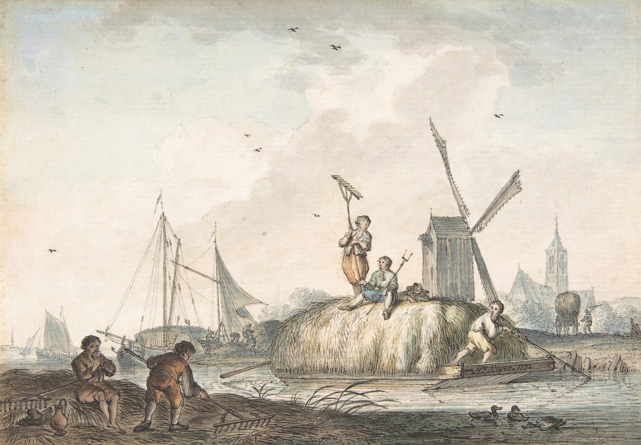 Die zwölf Monate, 1772 von Hendrik Meijer