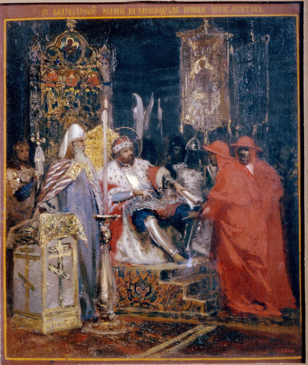 Alexander Newski von Henryk Siemiradzki