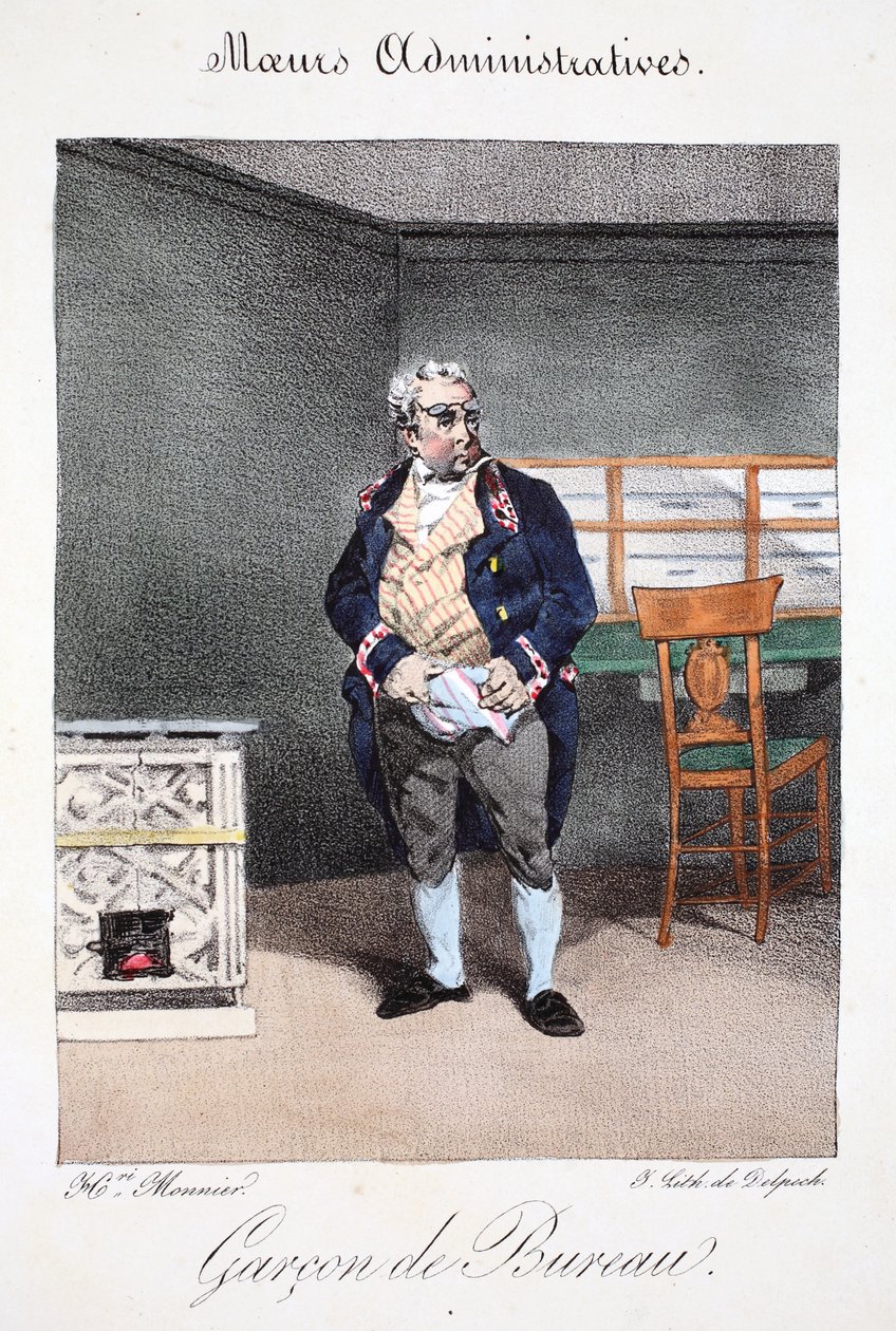 Bürojunge, Illustration aus 