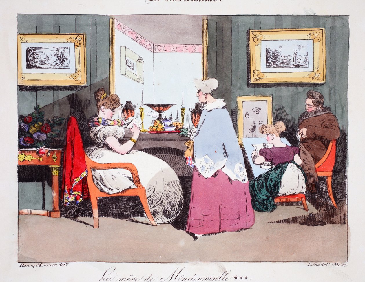 La mère de Mademoiselle, Illustration aus 