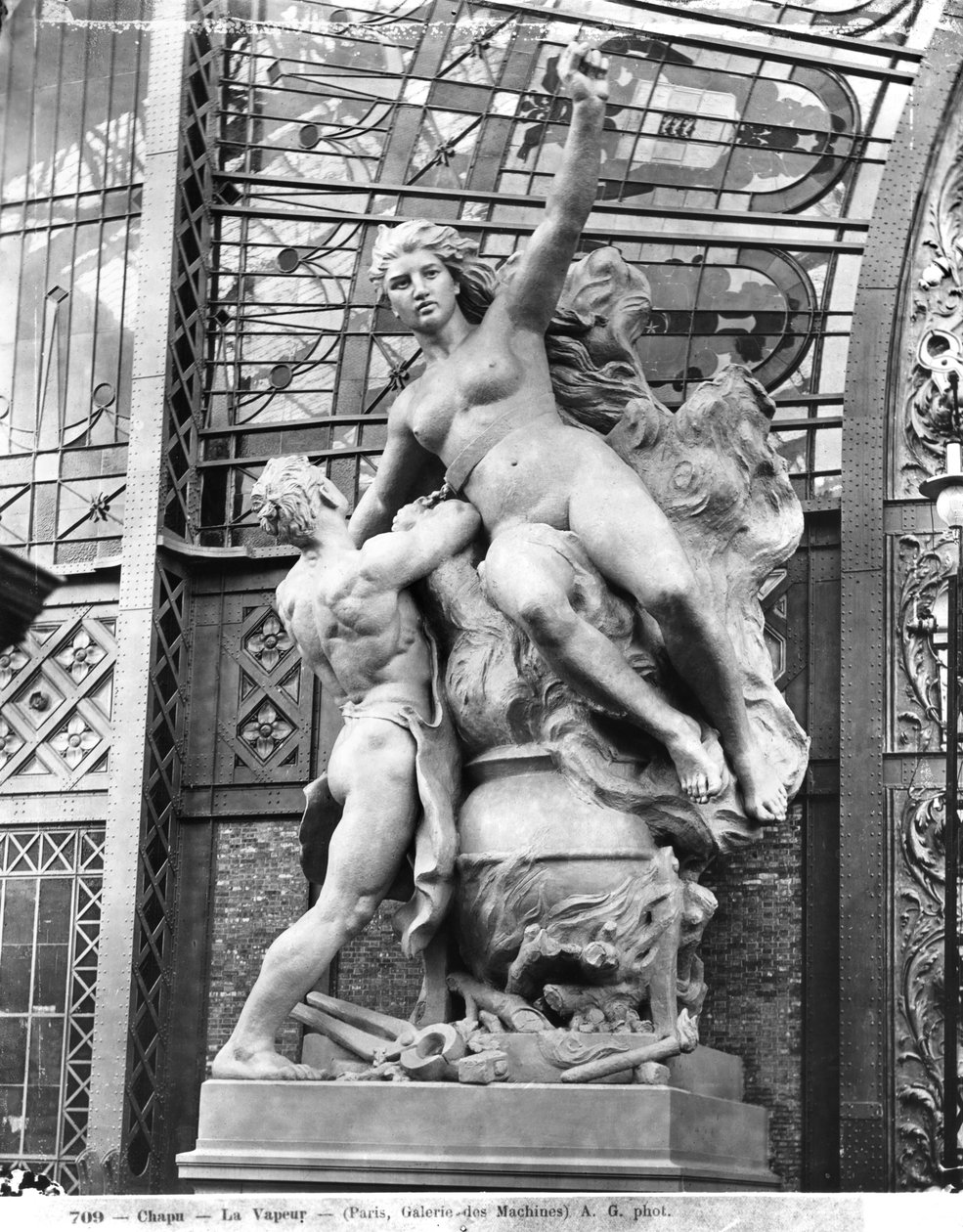Dampf, ca. 1889 von Henri Michel Antoine Chapu