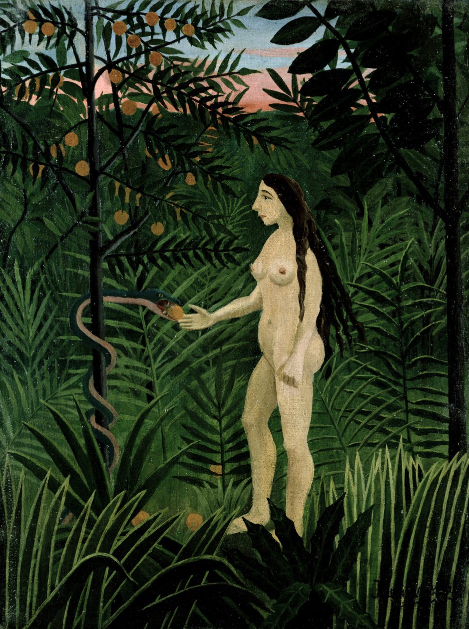 Eva, um 1906-07 von Henri Rousseau