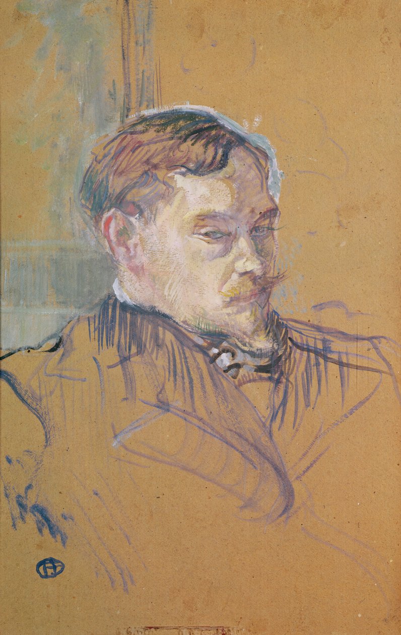 Monsieur Romain Coolus, 1899 von Henri de Toulouse Lautrec