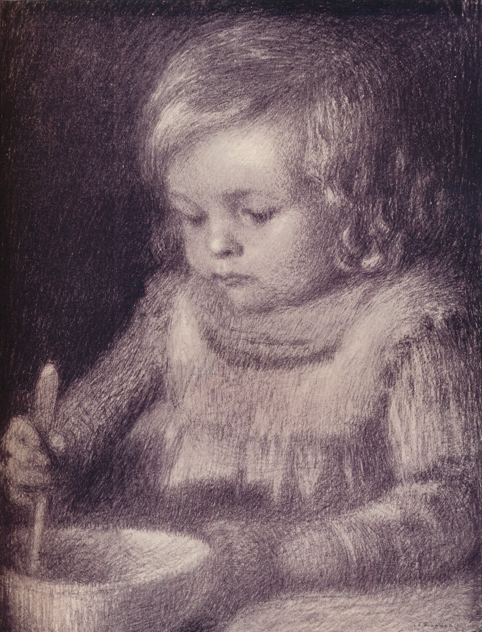 Das Kind, 1901-1902 von Henri Eugene Le Sidaner