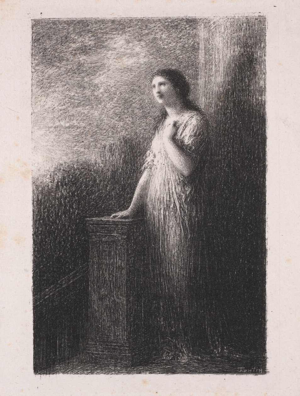 Vertrauen in die Nacht von Ignace Henri Jean Fantin Latour