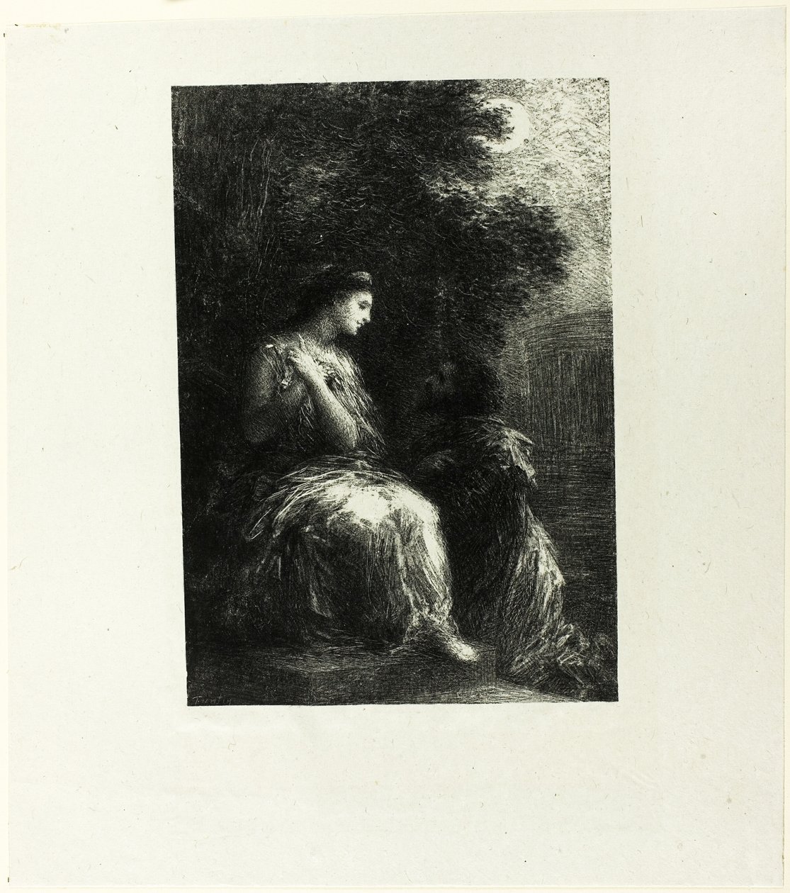 Duett der Trojaner, siebte Platte von Ignace Henri Jean Fantin Latour