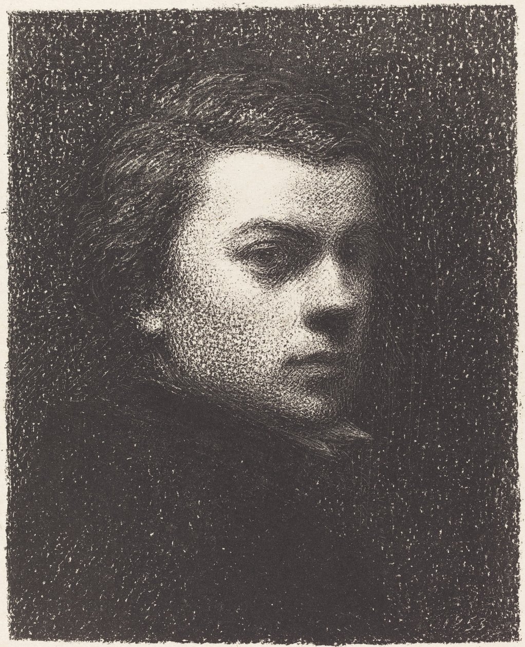 Selbstporträt mit siebzehn von Ignace Henri Jean Fantin Latour