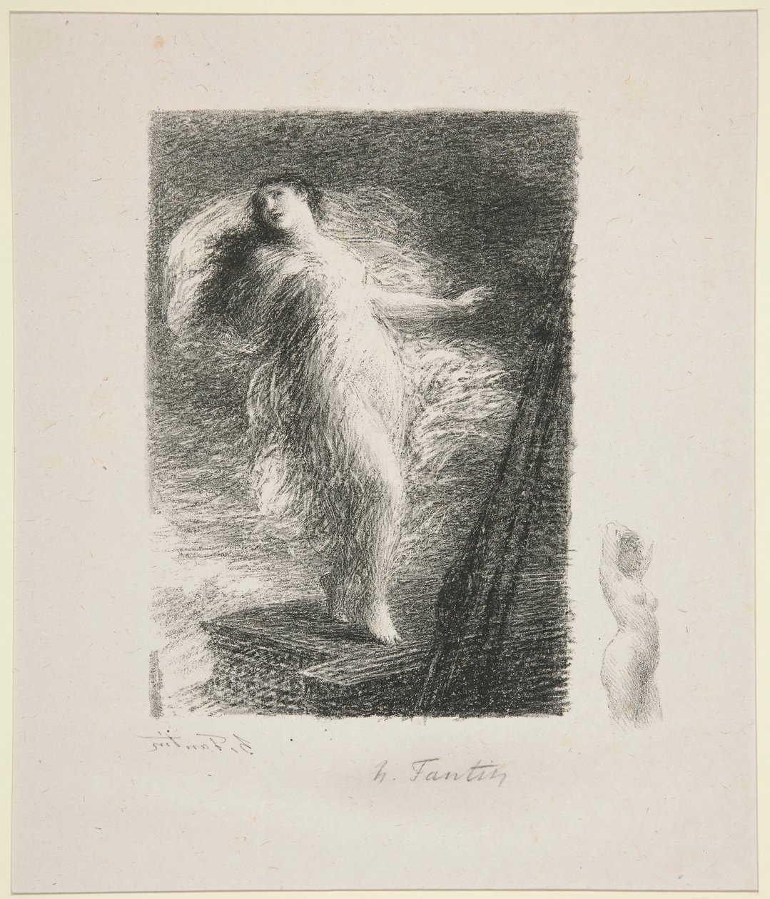 Die junge Tarentin (La Jeune Tarentine) von Ignace Henri Jean Fantin Latour