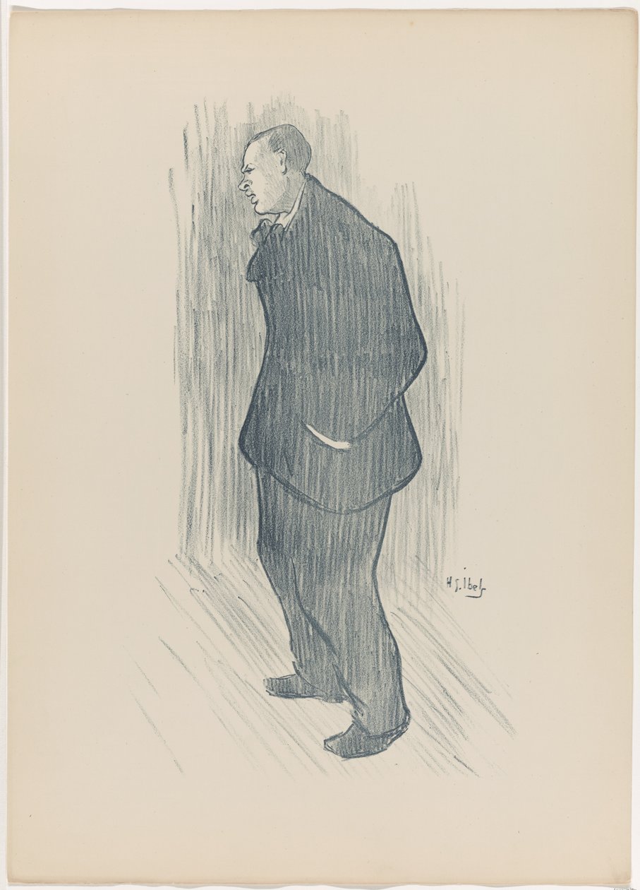 Méviste, aus Le Café-Concert von Henri Gabriel Ibels