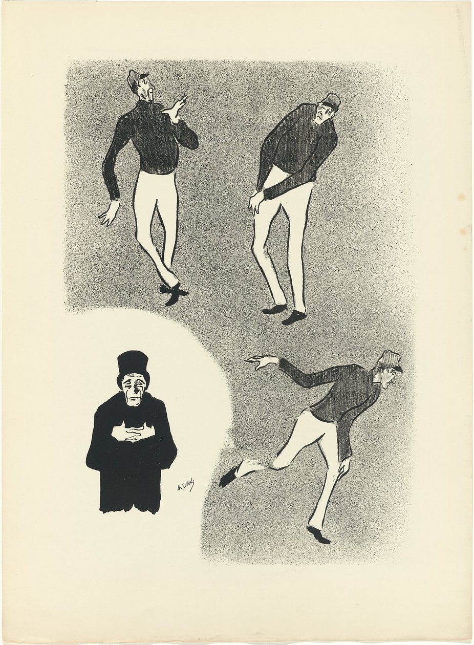 Ouvrard, aus Le Café-Concert von Henri Gabriel Ibels