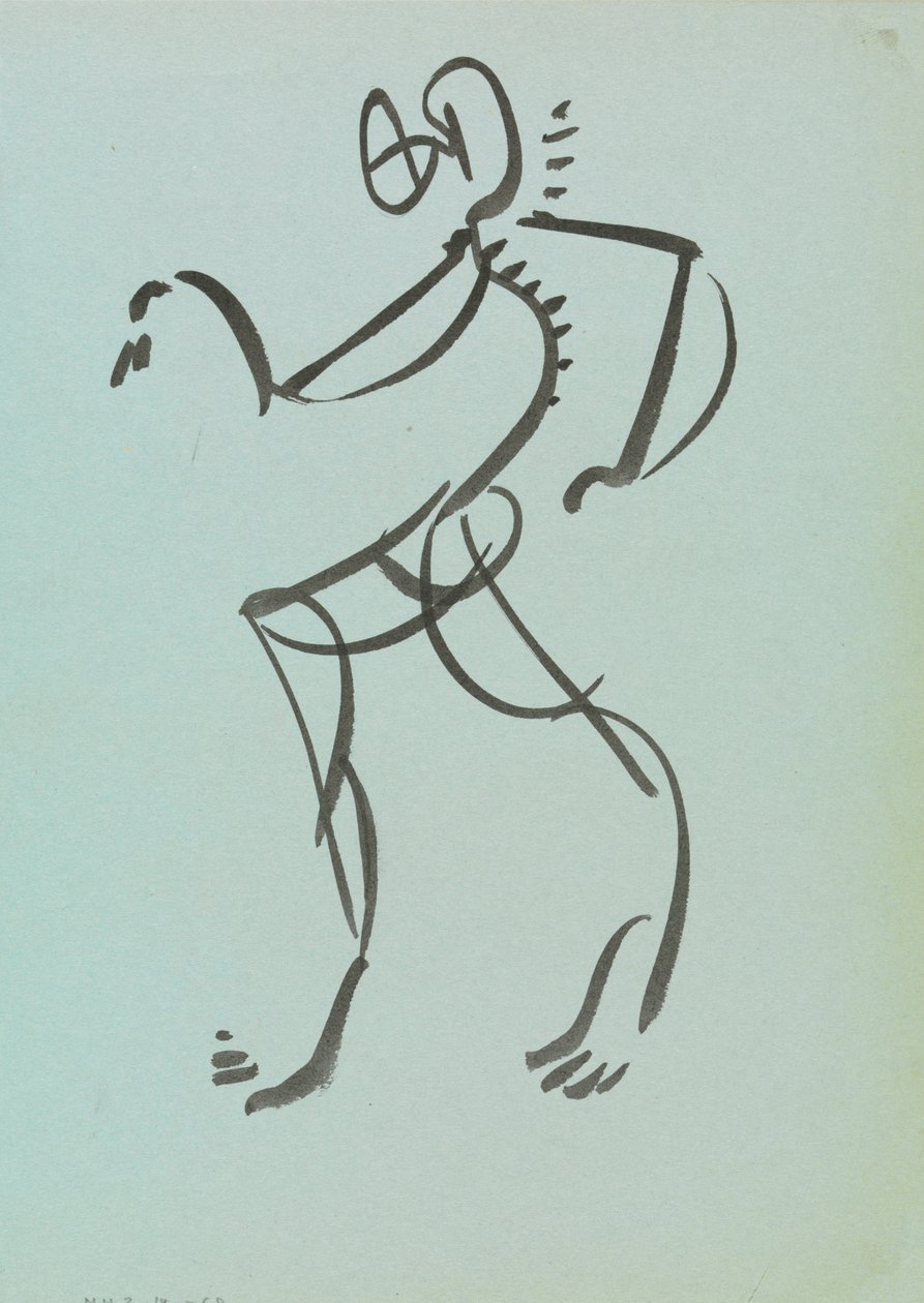 Tanzende Figur von Henri Gaudier Brzeska