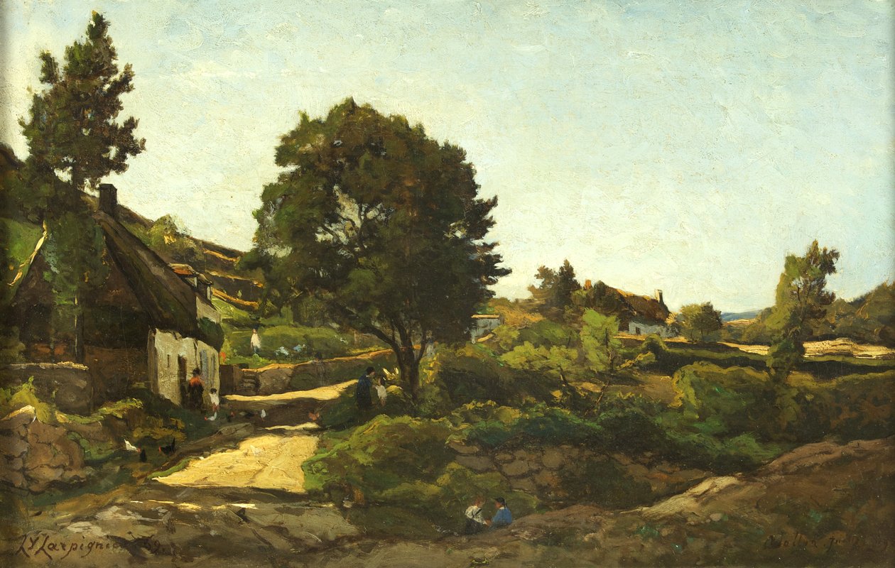 Avallon von Henri Joseph Harpignies