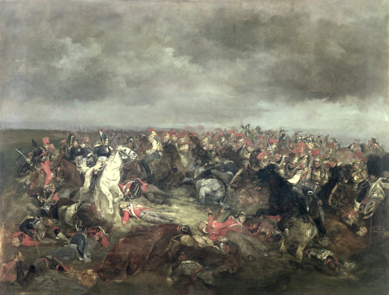 Marschall Ney (1769-1815) bei Waterloo, 1869 von Henri Louis Dupray